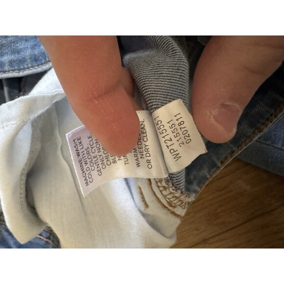 J Jill Jeans Size 12 Authentic Fit Blue Slim Ankle Denim Stretch Preppy Modern - Picture 13 of 16